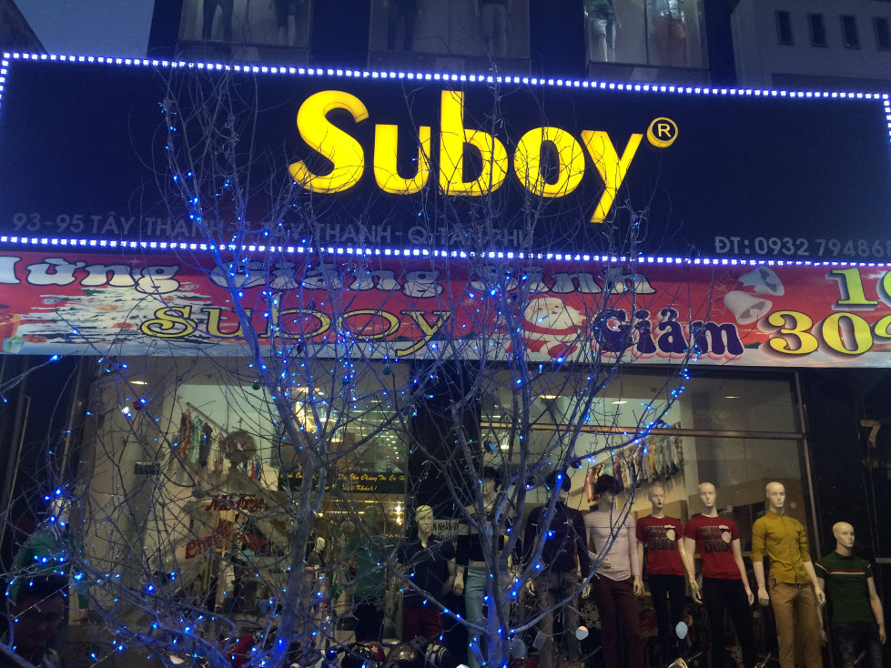Chuỗi cửa hàng thời trang Suboy